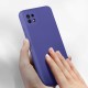 Husa Liquid soft touch compatibila cu Samsung Galaxy A22 5G, Dark Purple, ALC